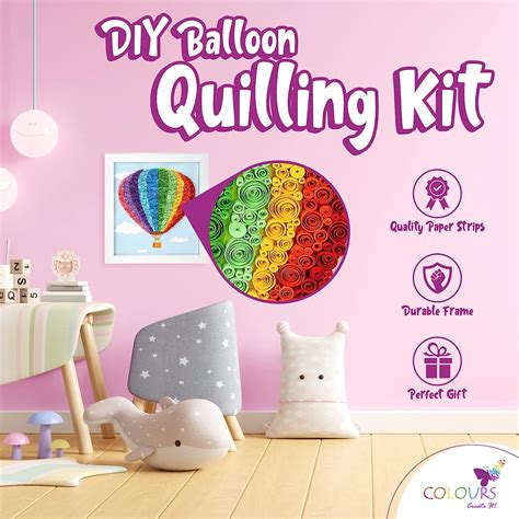 Colours Crafts Complete Quilling Kit - Quilling | Ubuy India