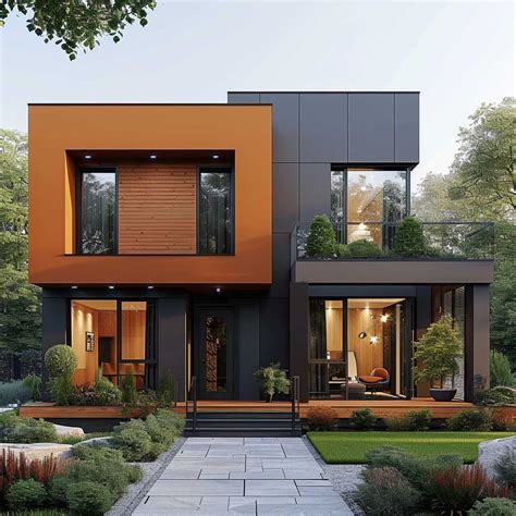 Modern House Exterior Color Combinations