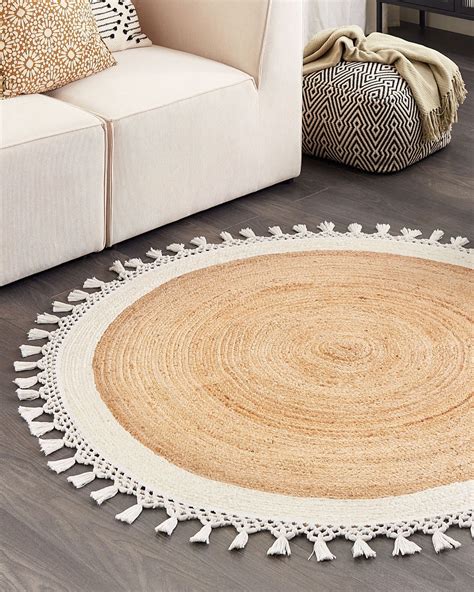 LESOTHO - ROUND JUTE RUG – Art Avenue