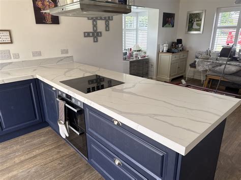 Classic Navy Kitchen Makeover in Hertfordshire | Joe's Doors
