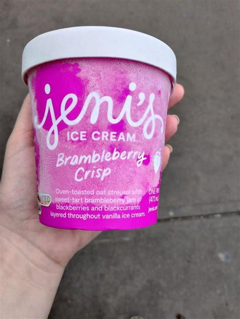 Jeni's Brambleberry Crisp--8.5/10 : r/icecream