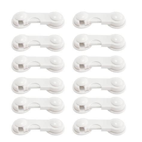 SYGA Baby Safety Locks Uses Dual Adhesive Tape Child Proof Cabinets ...