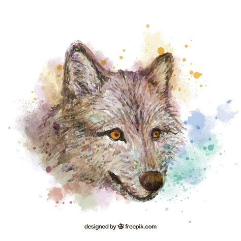 Images de Aquarelle Loup – Téléchargement gratuit sur Freepik