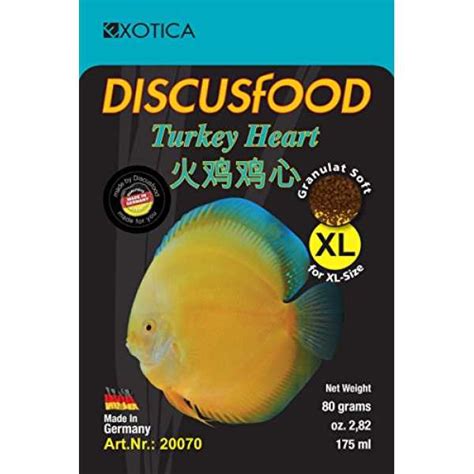 Exotica Discus Turkey Heart Fish Food (80gm) Price in India, Specs ...