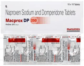 Macprox Dp 250/10 MG | Order Macprox Dp 250/10 MG Tablet Online at Truemeds