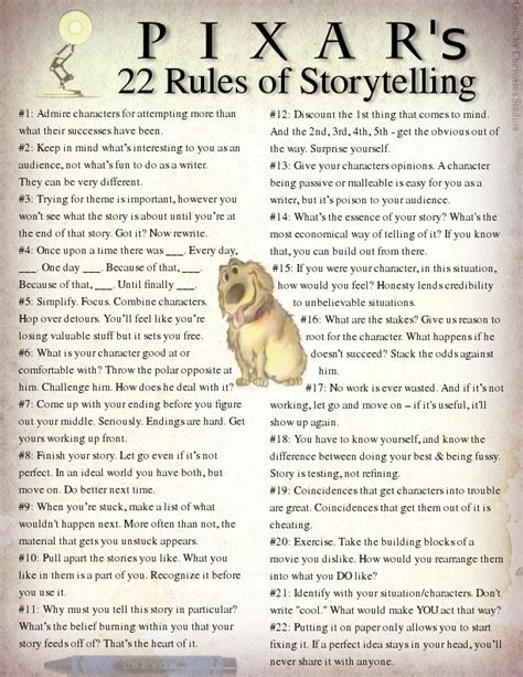 Pixarian Storytelling: Introduction • Teetering On Wisdom