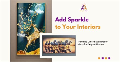 Elegant Crystal Wall Decor Ideas for Modern Homes – Rangdedecor