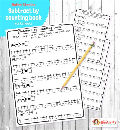 Image result for Counting Back to Subtract