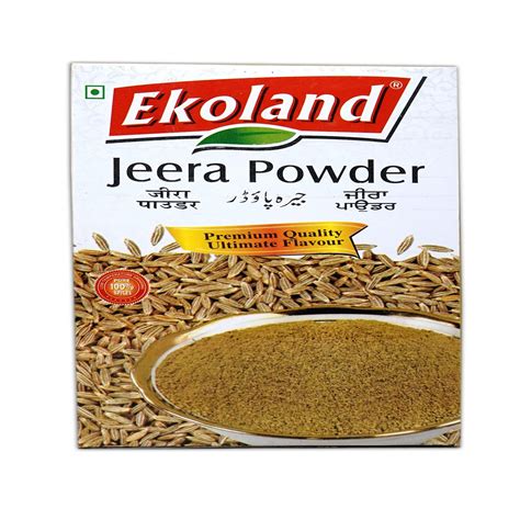 EKOLAND 100% Natural Cumin Seed Powder/Jeera Powder | Whole Indian ...