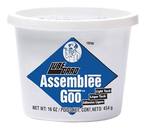 Lubegard 19260 Dr. Tranny Assemblee Goo, Blue, Light Tack Lubricant, 16 ...