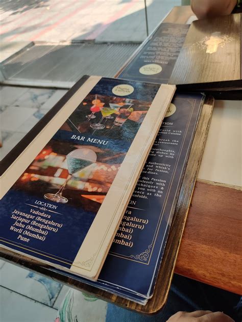 Menu at Thyme & Whisk Worli, Mumbai