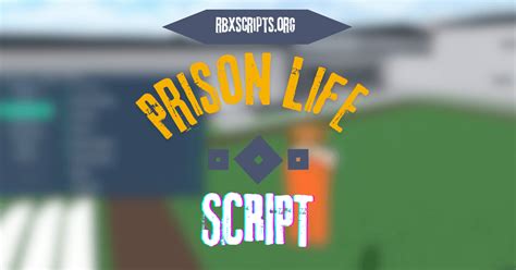 Prison Life Script 的图像结果