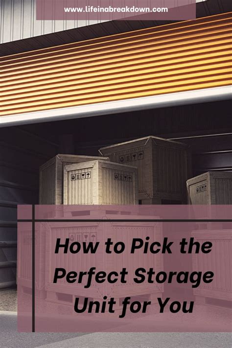 How to Pick Storage Unit 的图像结果