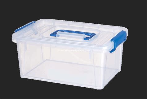 Image result for Plastic Storage Box with Handle