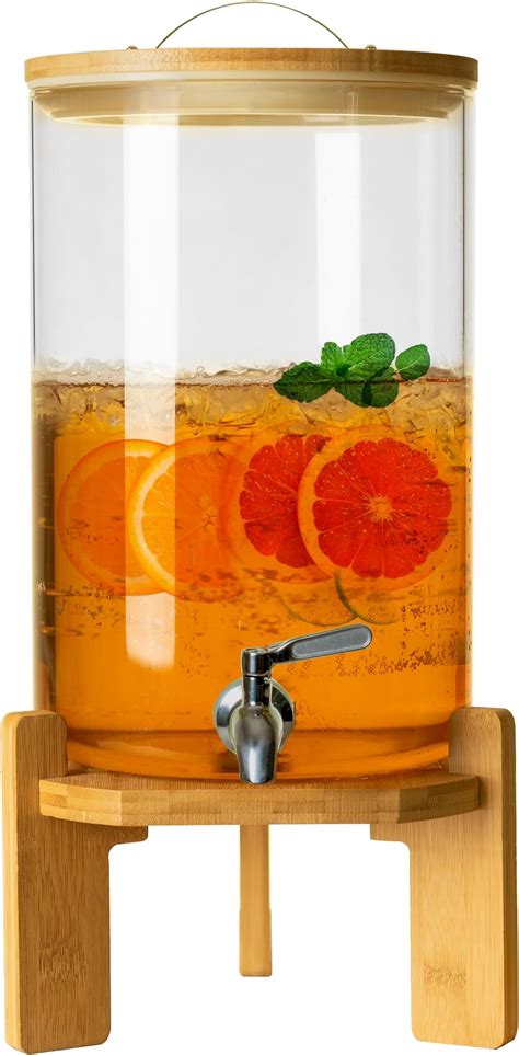 Amazon.com | Ksestor ACRYLIC Drink Dispenser - 1.25 GALLON - Beverage ...
