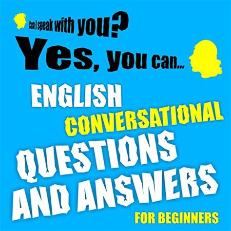 English conversational questions and answers for beginners (Audio ...