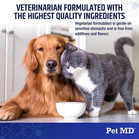 Buy Pet MD Biotic Probiotics for Dogs & Cats - Prebiotic, Fiber ...