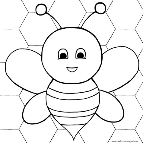 Coloring Pages For Bees