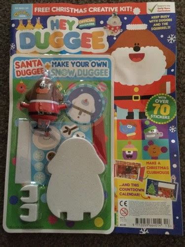 CBeebies Hey Duggee Magazine - Santa Duggee Snow India | Ubuy
