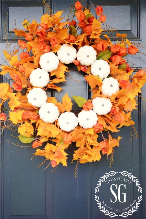 New Fall Autumn Door Wreath Personalized - munimoro.gob.pe