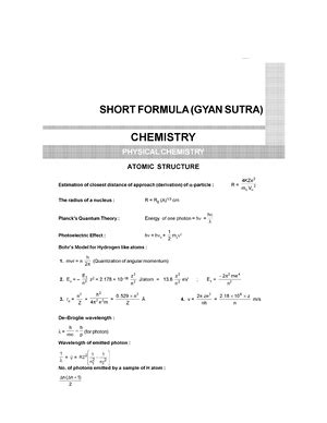 Analytical principles - Physical Chemistry - Studocu