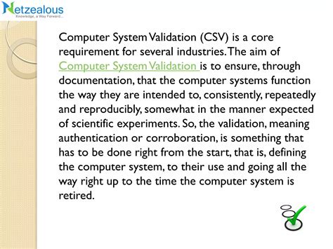 Image result for Computer System Validation Training