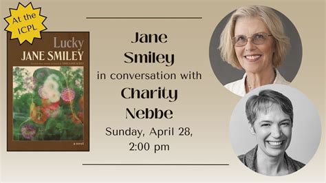 Jane Smiley at the Iowa City Public Library 2pm event with IPRs Charity ...