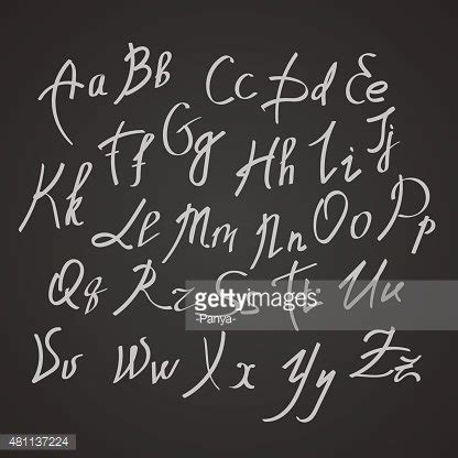 Image result for Hand Script Letter