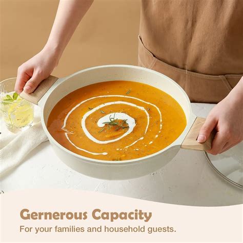 CAROTE Non Stick Kadai with Lid, Induction Kadai, India | Ubuy