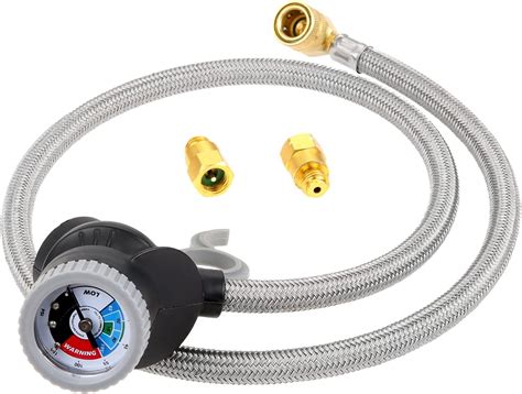 SURIEEN Car AC Refrigerant Charge Kit with Hose, Gauge, and India | Ubuy