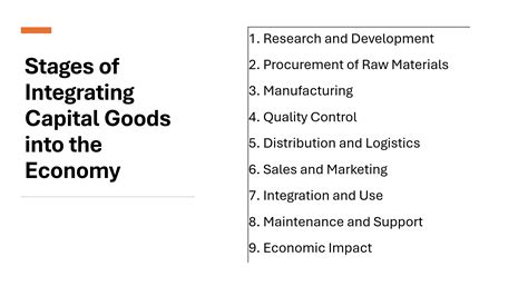 Navigate Economics: Capital Goods Definition & Examples - Accounti