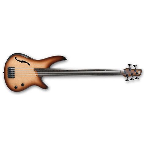 Buy Ibanez SRH505F-NNF 5 String Bass Guitar - Natural Browned Burst ...