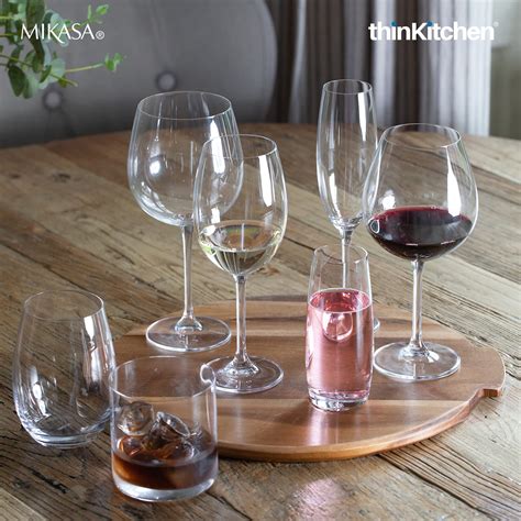 Mikasa Mikasa Glassware Mikasa Julie Set Of Four Red Wine Glasses, 468 ...