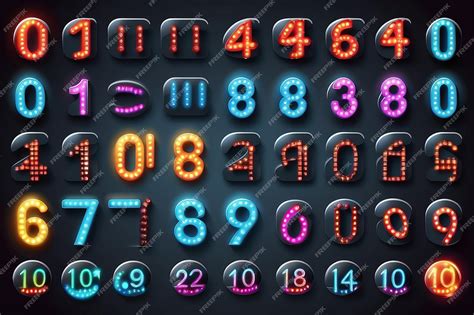 Image result for LED Numbers