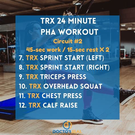 TRX 24 Minute Full Body PHA (Peripheral Heart Action) Workout - DoctorJeal