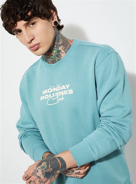 Buy URB_N Men Printed Sweatshirt Online at just Rs. 899.0 ...