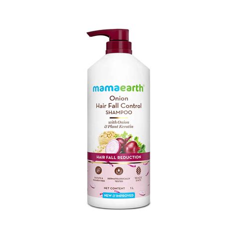 Buy Mamaearth Onion Shampoo 1ltr - Cureka