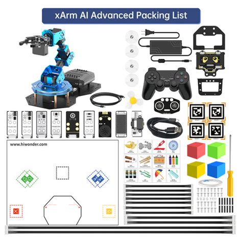 Hiwonder xArm AI Programmable Desktop Robot Arm with AI Vision and ...
