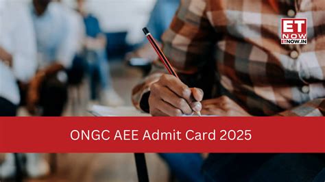ONGC AEE admit card 2025 OUT at ongcindia.com; Steps to download, check ...