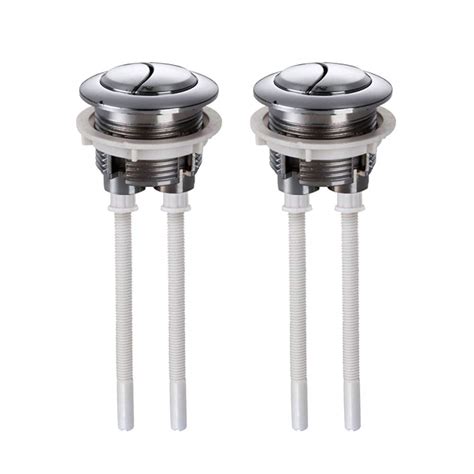 Buy Toilet Dual Flush Push Button, 2 Pack Toilet Button Flushing Round ...