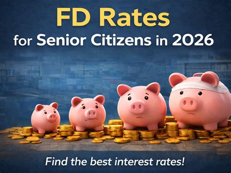 Highest FD rates for senior citizens: Compare best interest rates from ...
