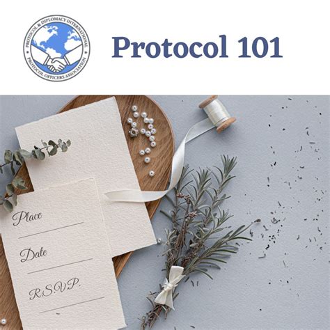 Protocol 101: RSVP comes from the French phrase “répondez s'il vous ...