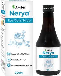AMBIC Nerya Eye Care Syrup for Relieves Eye Strain and Supports Healthy ...