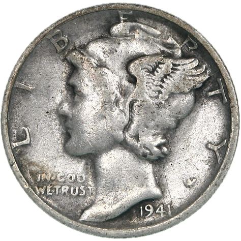 1941 Liberty Dime
