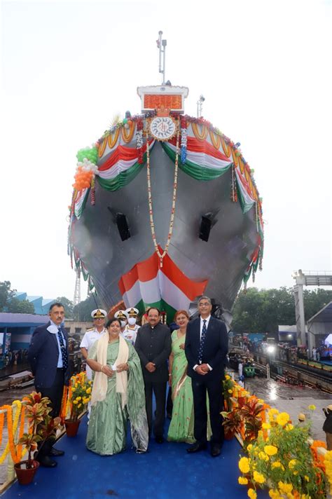 First of the four ships under Survey Vessel (Large) project for Indian ...
