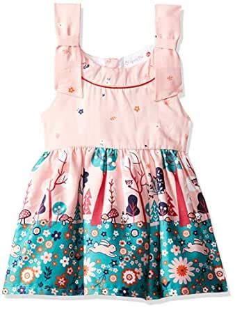 Buy Chirpie Pie by Pantaloons Baby Girls' Skater Knee-Long Dress ...