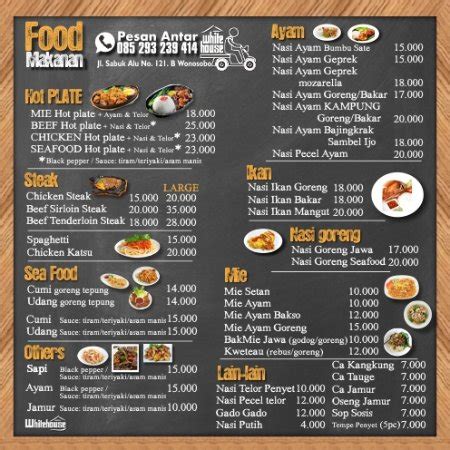 WHITE HOUSE CAFE, Wonosobo - Menu, Prices & Restaurant Reviews ...