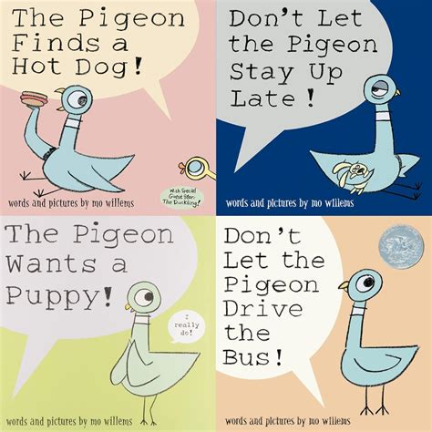 Buy Pigeon Pack (4 Book Set) (The Pigeon Finds a Hot Dog!; Don't Let ...