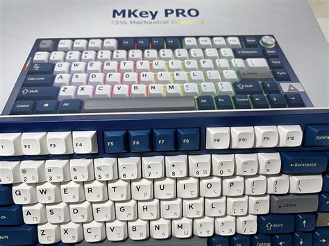 「舒適體面，終於無線～」Montech 君主科技 MKey PRO 75% 三模全熱插拔 鍵盤開箱 - Mobile01