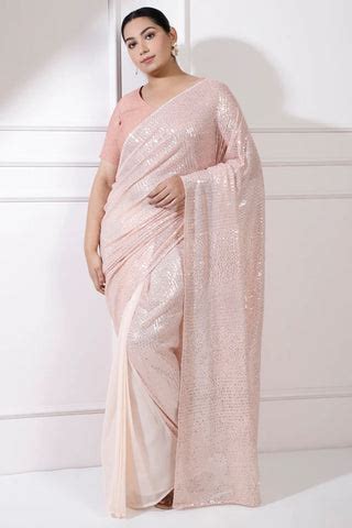 Guide to Sarees For Fat Women - Plus Size Saree Draping | Amydus